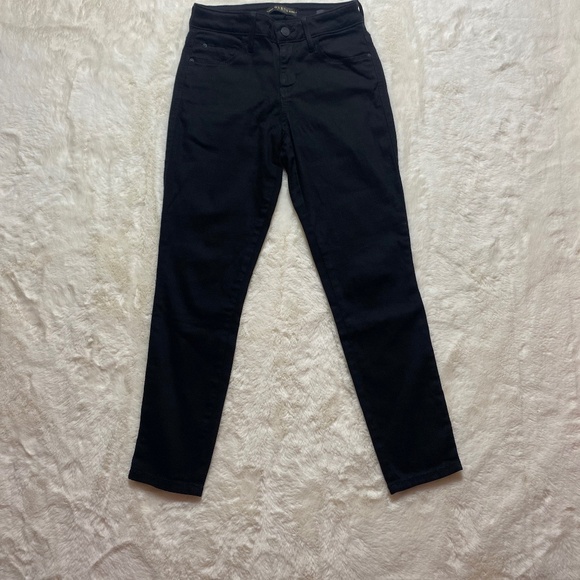 Guess Los Angeles Sexy Curve Black Jeans women’s Size 25 - Picture 1 of 5